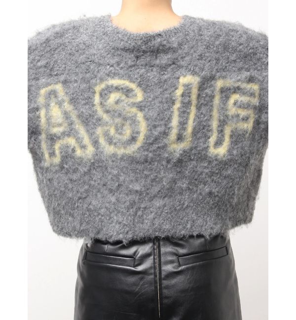 GYDA「AS IFニットカーディガン」|カーディガン|