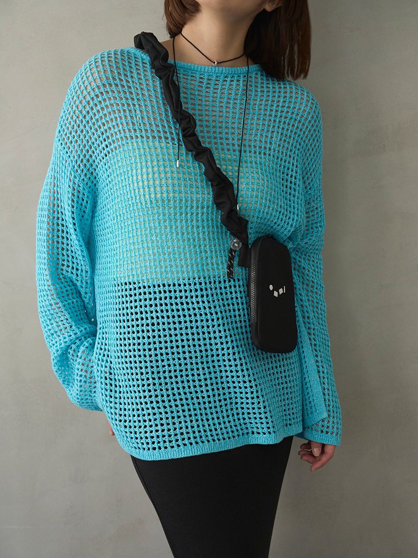 emmi atelier「ギャザーショルダースマホショルダー」|ショルダー・メッセンジャー|