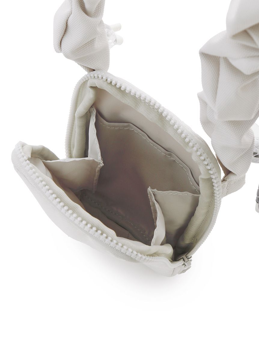 emmi atelier「ギャザーショルダースマホショルダー」|ショルダー・メッセンジャー|