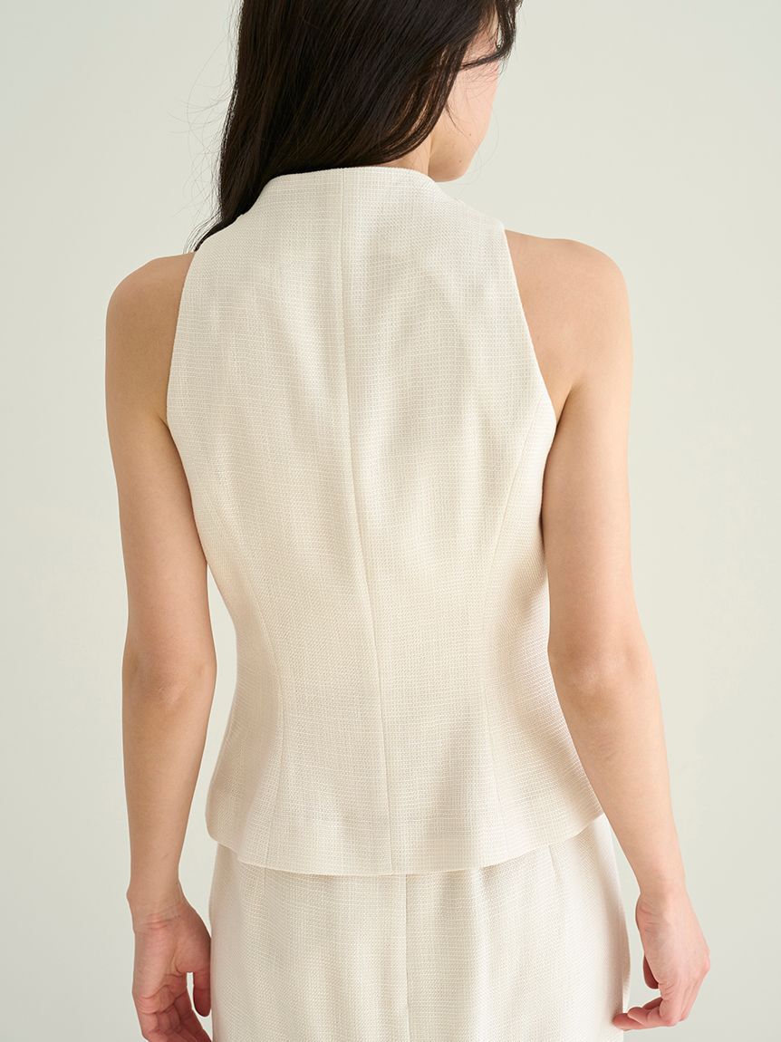 SNIDEL「ギャザージレトップス」|ダウンベスト・ベスト|