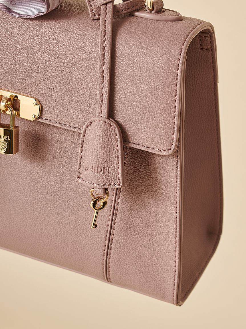 SNIDEL「ロールカバーパッドロックバッグ」|ハンドバッグ|