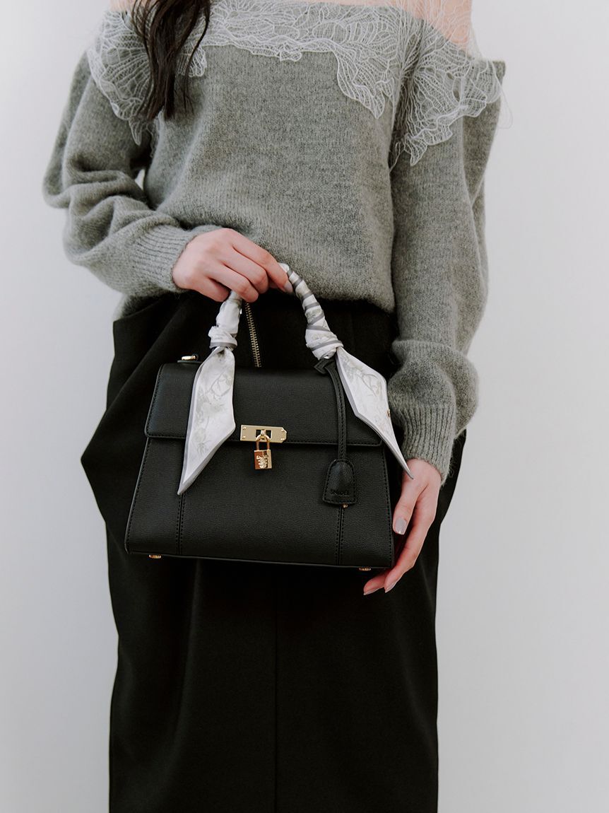 SNIDEL「ロールカバーパッドロックバッグ」|ハンドバッグ|