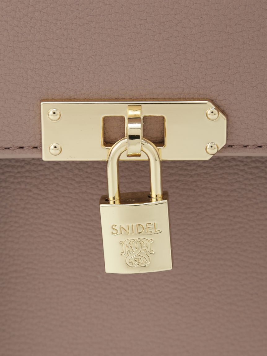 SNIDEL「ロールカバーパッドロックバッグ」|ハンドバッグ|