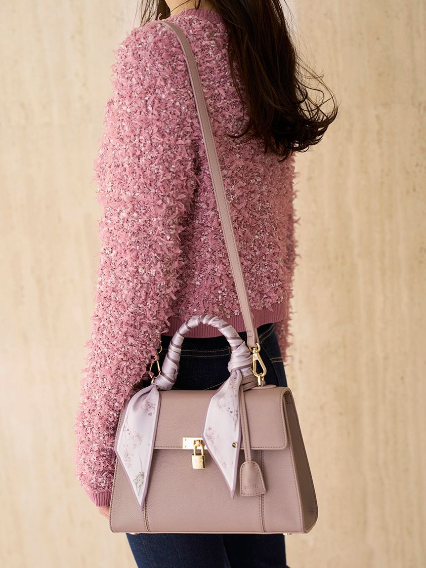 SNIDEL「ロールカバーパッドロックバッグ」|ハンドバッグ|PNK