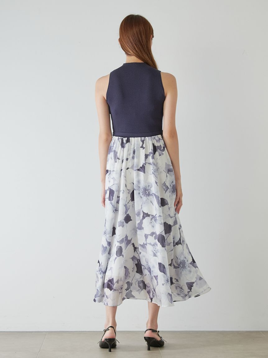 SNIDEL「ノースリニットドッキングワンピース」|ワンピース|