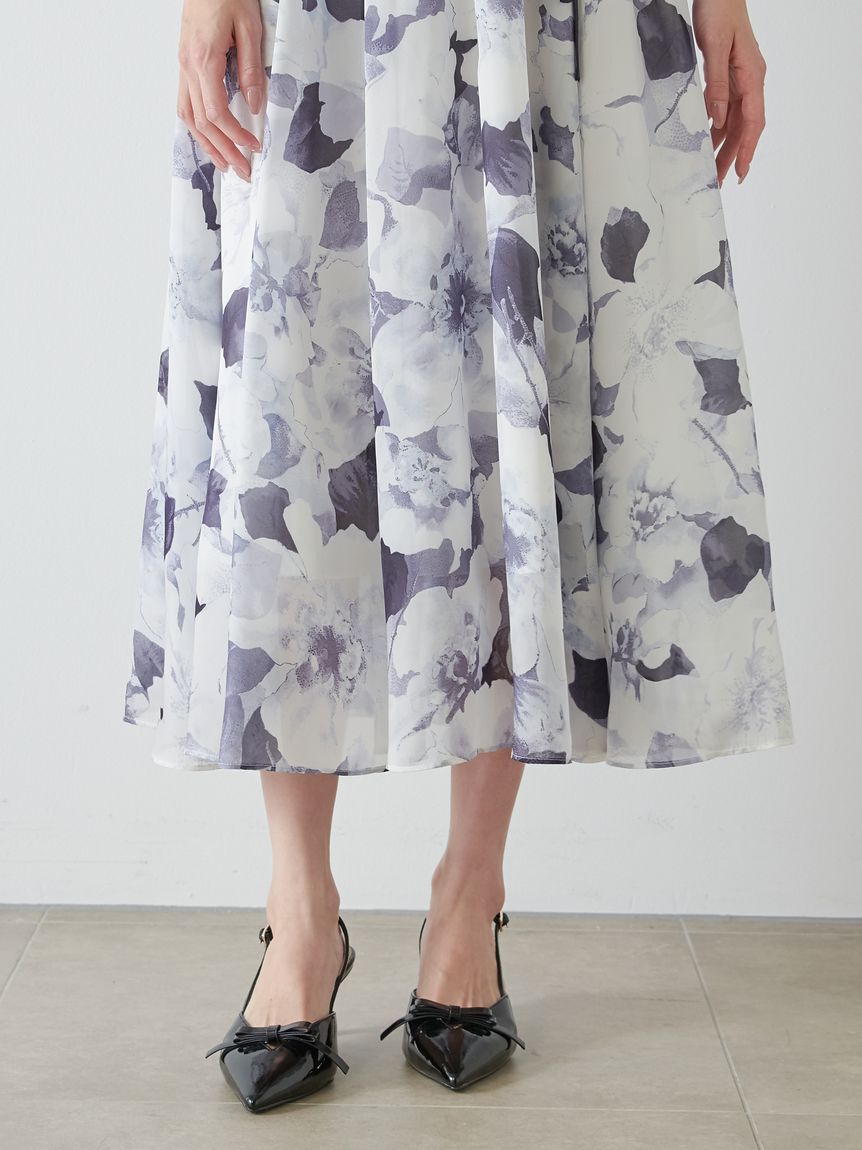 SNIDEL「ノースリニットドッキングワンピース」|ワンピース|