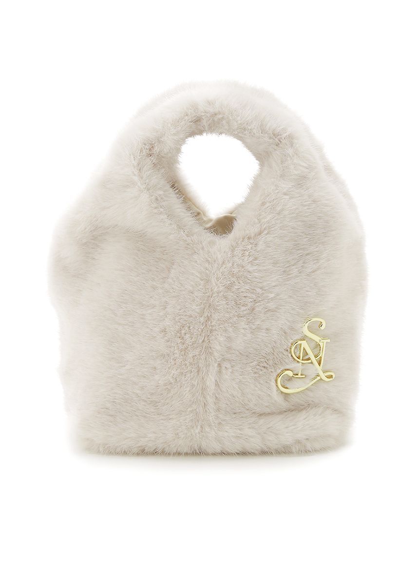 SNIDEL「【WEB限定カラーあり】ファーバッグ」|ハンドバッグ|