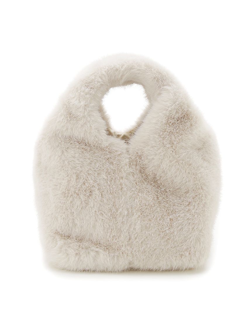 SNIDEL「【WEB限定カラーあり】ファーバッグ」|ハンドバッグ|