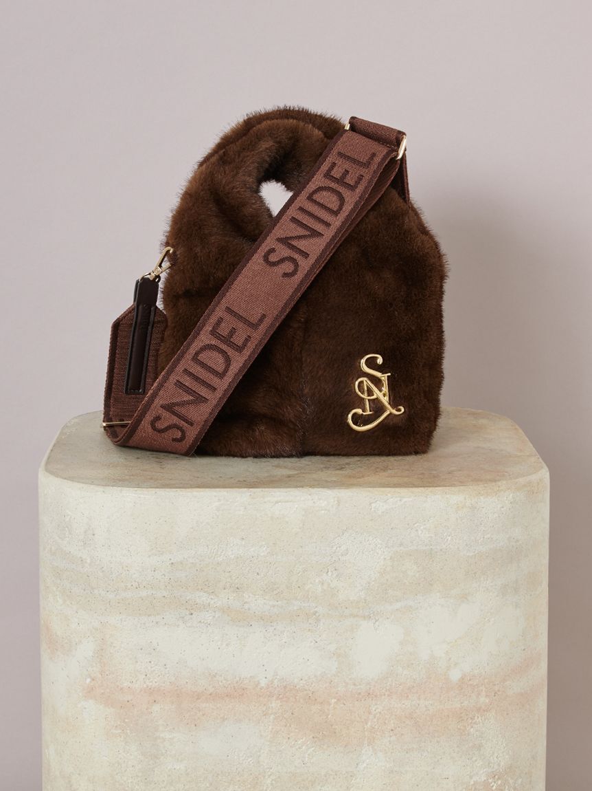 SNIDEL「【WEB限定カラーあり】ファーバッグ」|ハンドバッグ|BRW