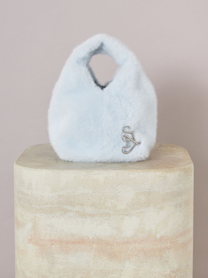 SNIDEL「【WEB限定カラーあり】ファーバッグ」|ハンドバッグ|LBLU