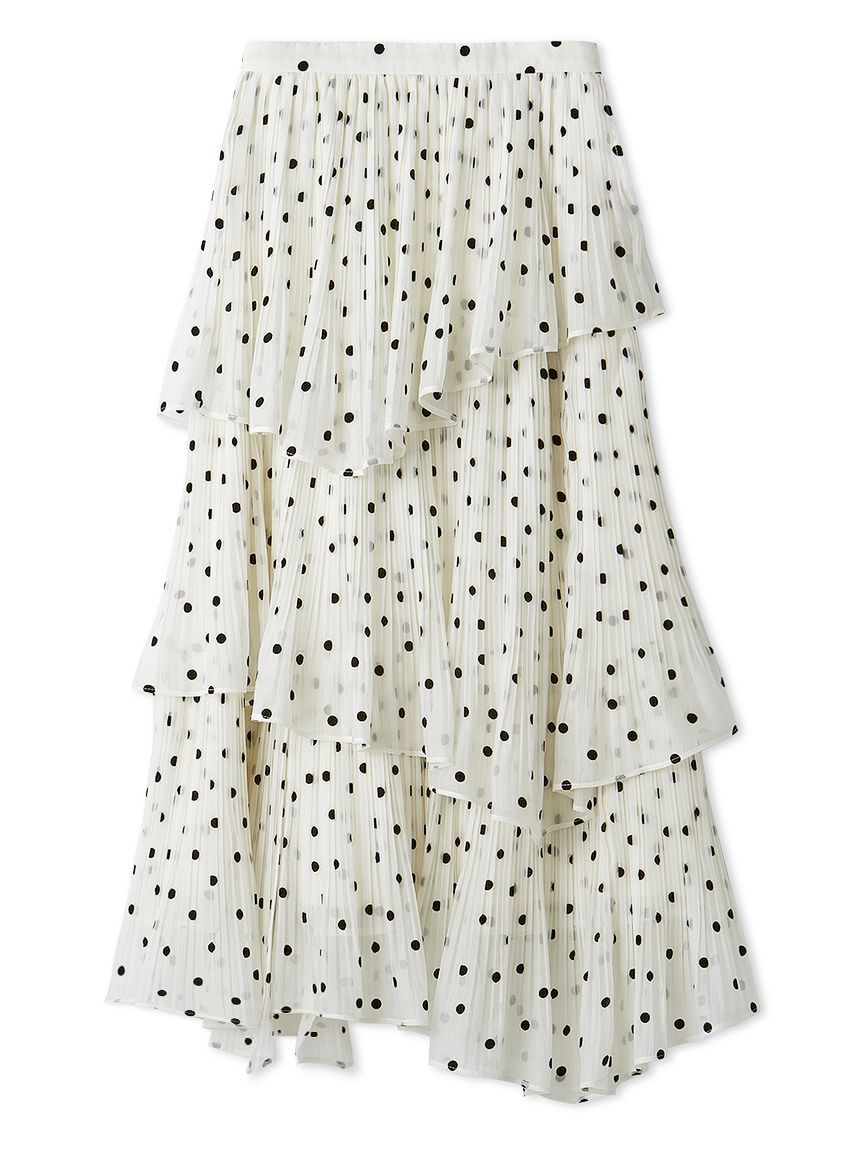 Sustainableプリーツティアードロングスカート（SNIDEL）｜ルミネの