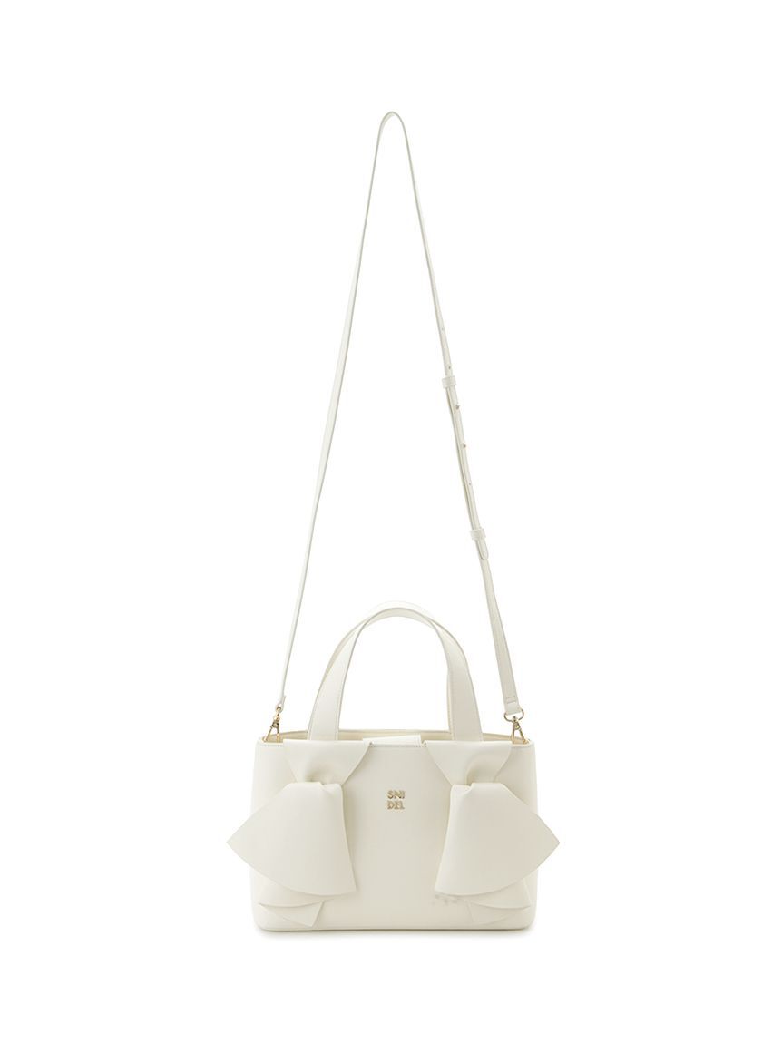 SNIDEL「ダブルリボンバッグ」|ハンドバッグ|