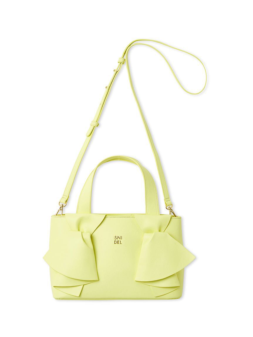 SNIDEL「ダブルリボンバッグ」|ハンドバッグ|