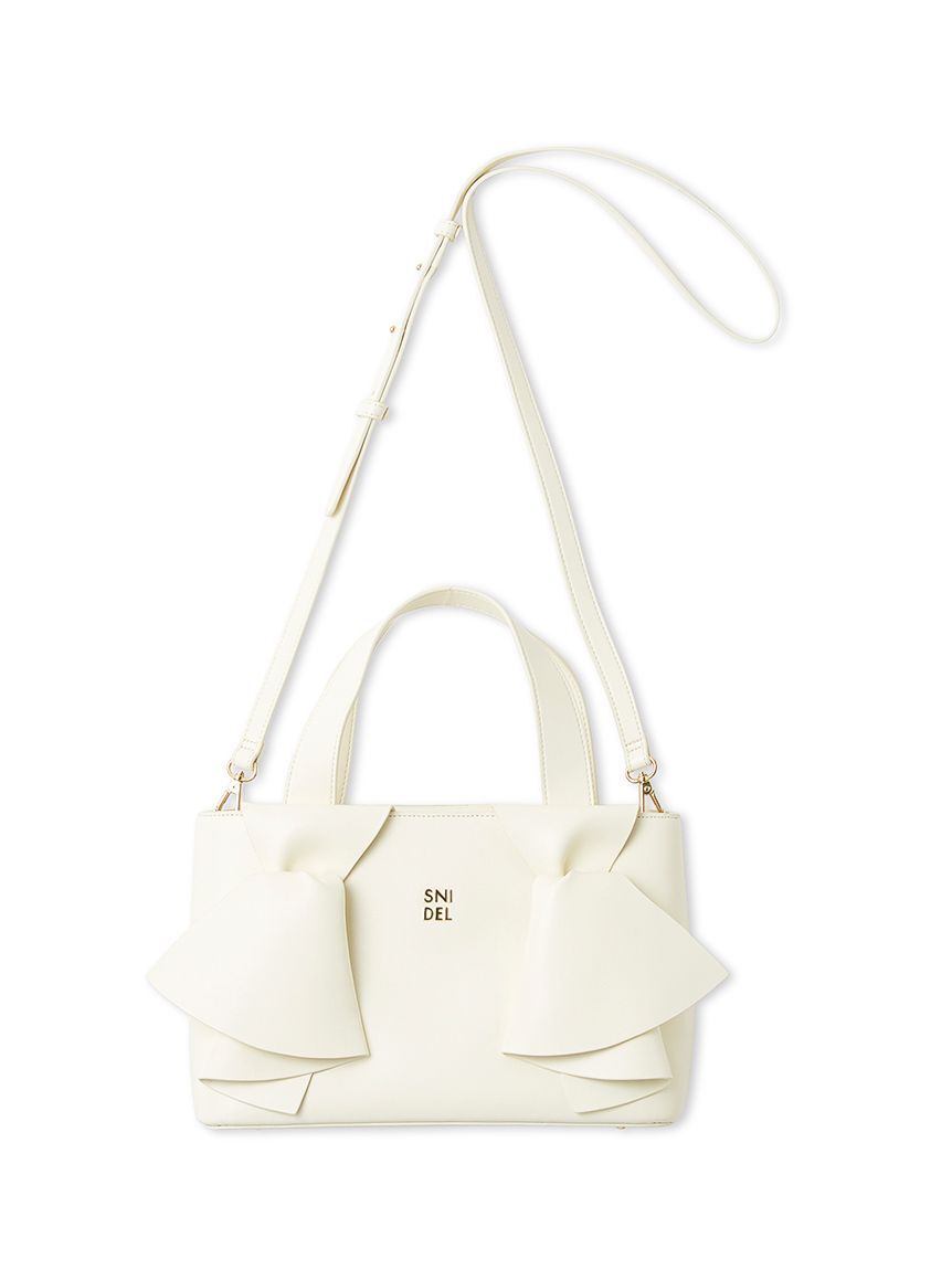 SNIDEL「ダブルリボンバッグ」|ハンドバッグ|