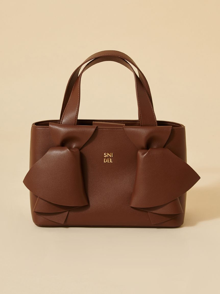 SNIDEL「ダブルリボンバッグ」|ハンドバッグ|BRW