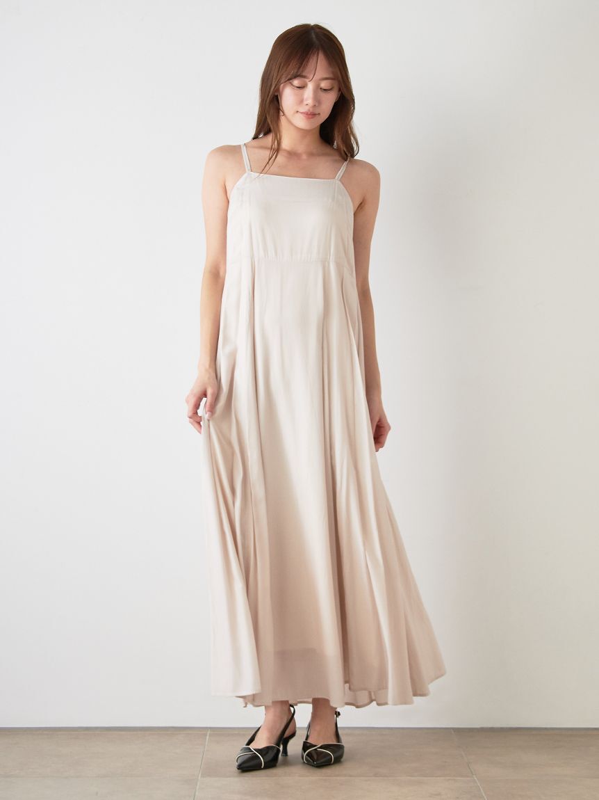 SNIDEL「スラブニットセットワンピース」|ワンピース|