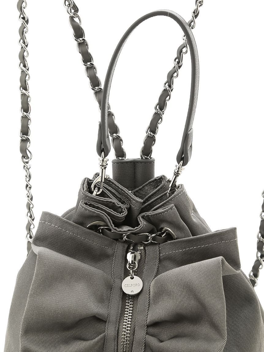 CELFORD「チェーンショルダーフリルサック」|ショルダー・メッセンジャー|