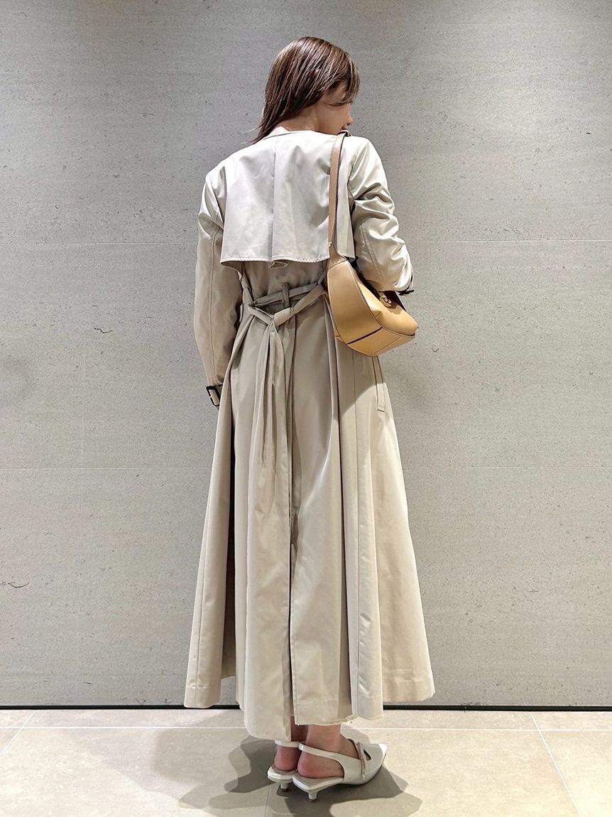 CELFORD「【撥水】リボン付きトレンチコート」|トレンチコート|