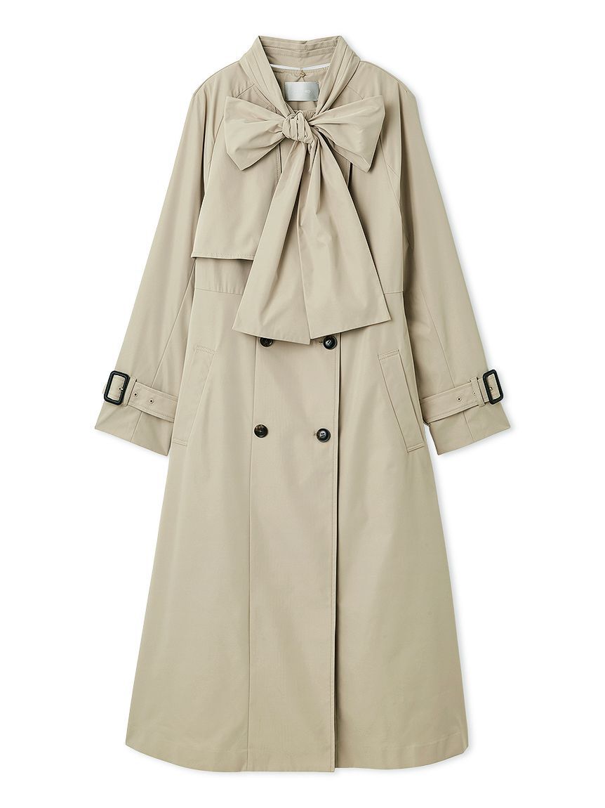 CELFORD「【撥水】リボン付きトレンチコート」|トレンチコート|