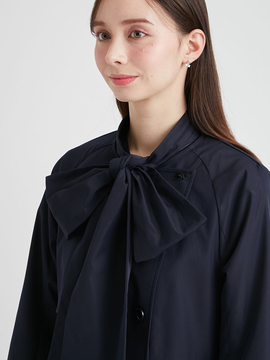 CELFORD「【撥水】リボン付きトレンチコート」|トレンチコート|