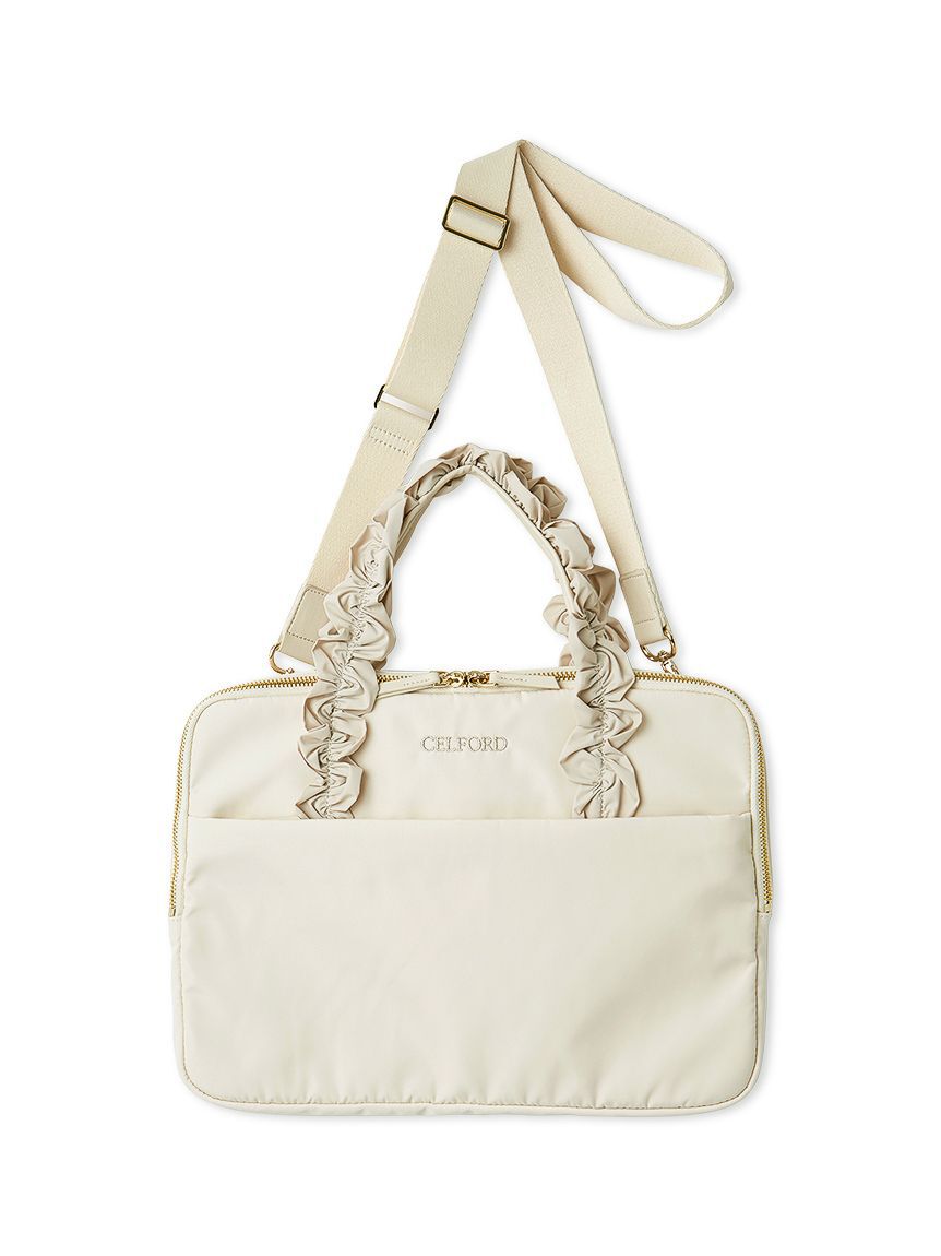 CELFORD「13インチ対応フリルラメ刺繍PCバッグ」|ショルダー・メッセンジャー|IVR