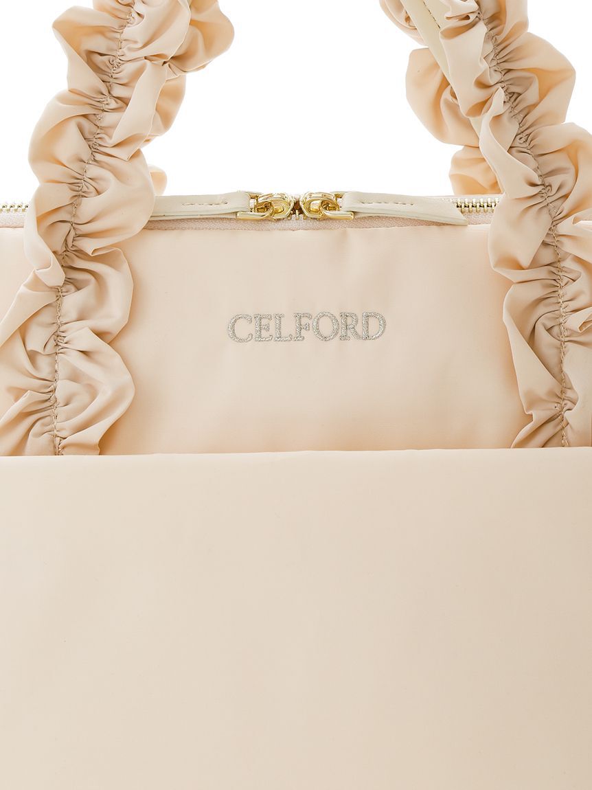 CELFORD「13インチ対応フリルラメ刺繍PCバッグ」|ショルダー・メッセンジャー|