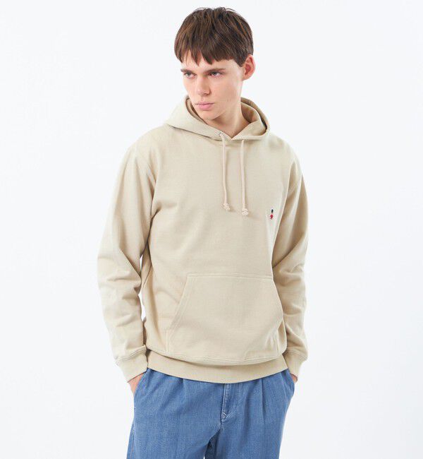 MACKINTOSH PHILOSOPHY「【WEB&一部店舗限定】バッキンガムベア 10オンス裏パイル ワンポイントフーデッドパーカー」|Tシャツ・カットソー|ベージュ