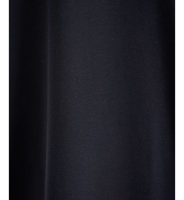 ikka「7分袖バイカラーボタンレスカーディガン」|カーディガン|