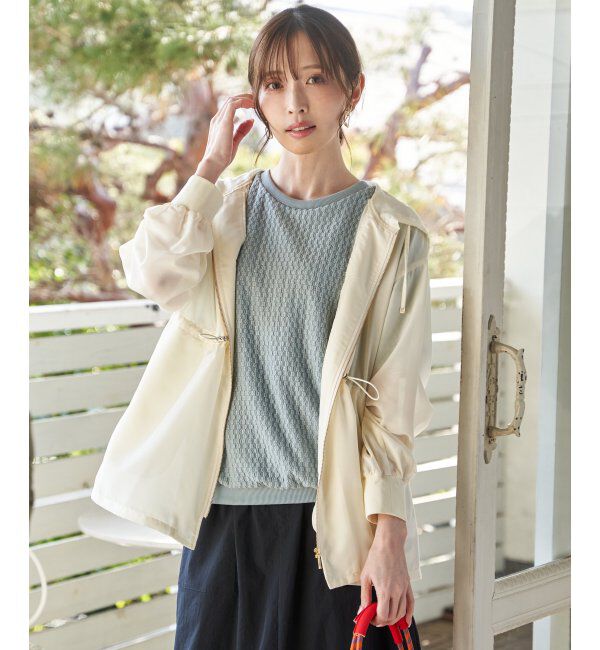 ikka「シアーマウンテンパーカー」|ブルゾン・スタジャン|