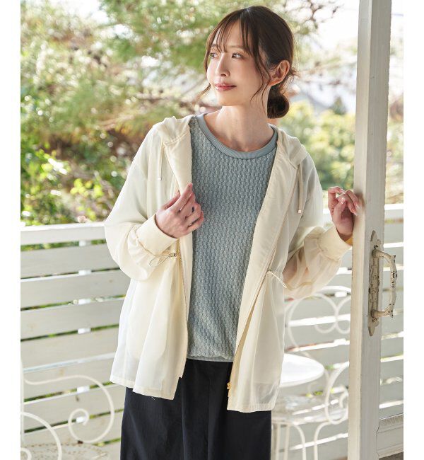 ikka「シアーマウンテンパーカー」|ブルゾン・スタジャン|