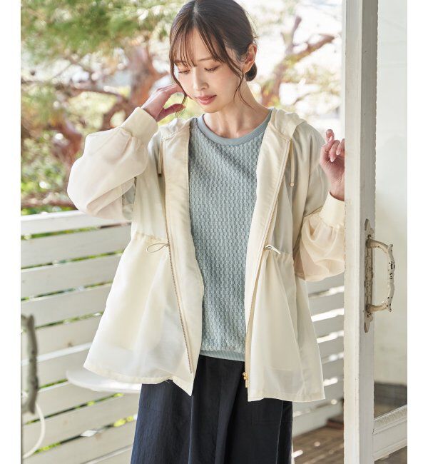 ikka「シアーマウンテンパーカー」|ブルゾン・スタジャン|