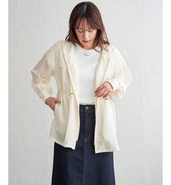 ikka「シアーマウンテンパーカー」|ブルゾン・スタジャン|