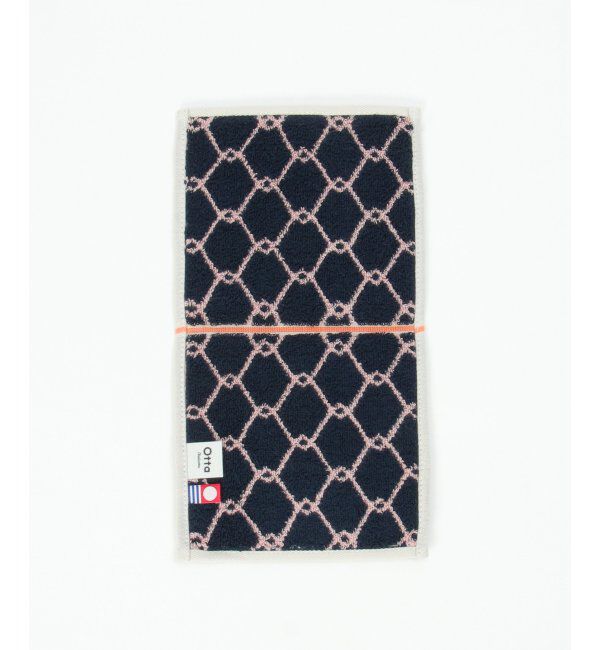 Lbc with Life「Otta オッタ フェンス柄2つ折りハンカチ」|タオル|