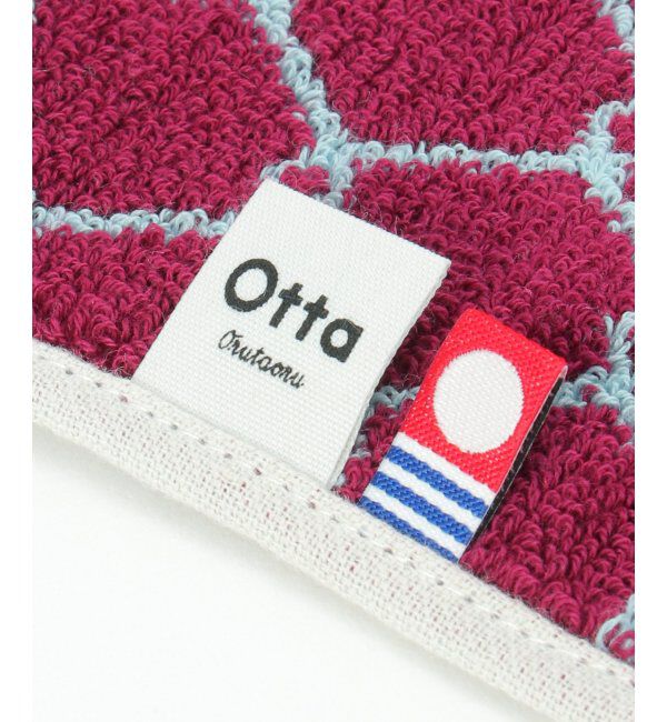 Lbc with Life「Otta オッタ フェンス柄2つ折りハンカチ」|タオル|