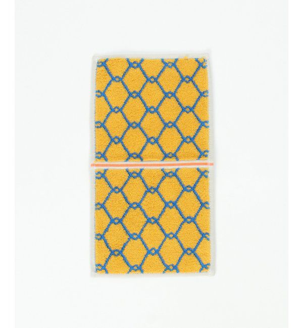 Lbc with Life「Otta オッタ フェンス柄2つ折りハンカチ」|タオル|