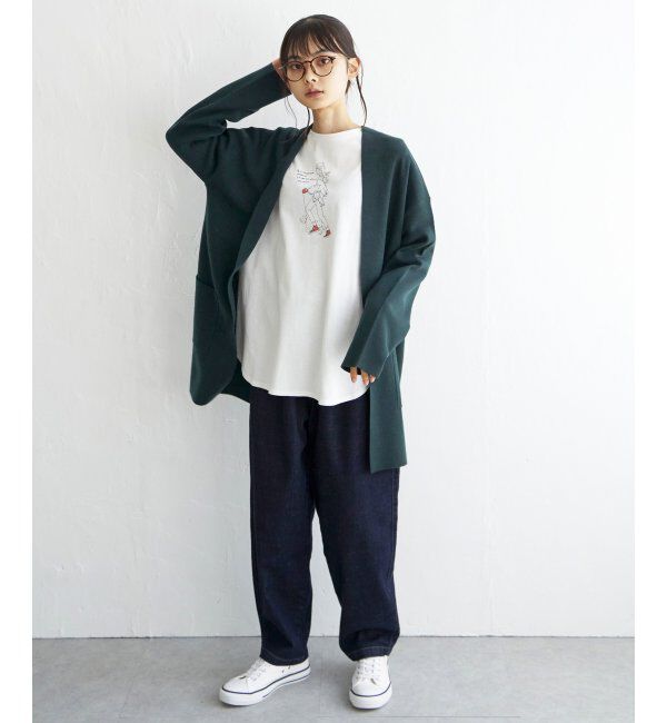 Lbc with Life「ミラノリブカーディガン」|カーディガン|