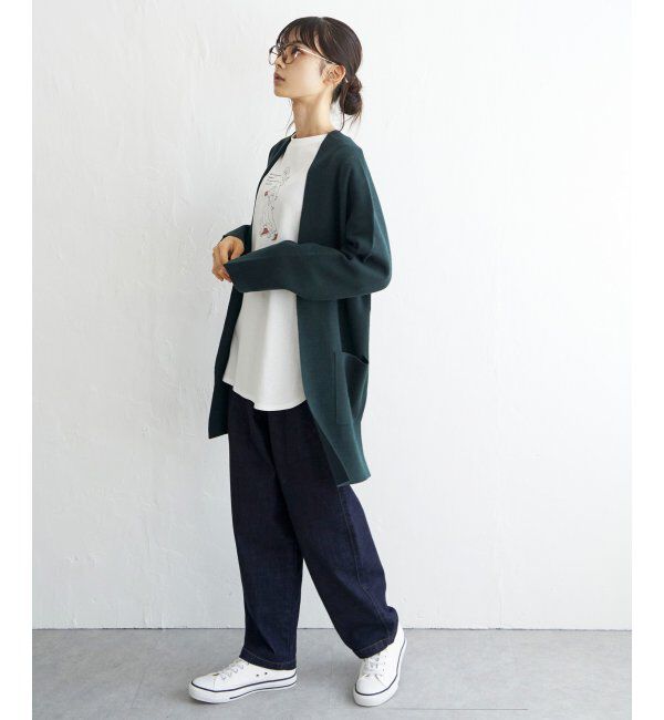 Lbc with Life「ミラノリブカーディガン」|カーディガン|