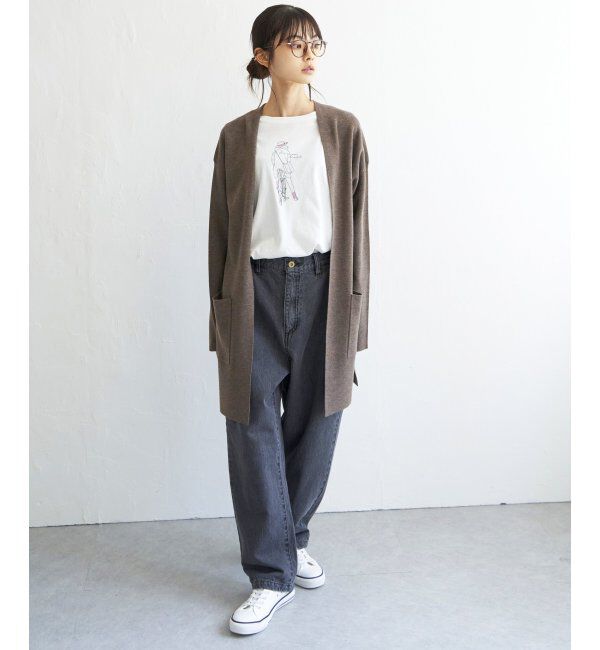 Lbc with Life「ミラノリブカーディガン」|カーディガン|