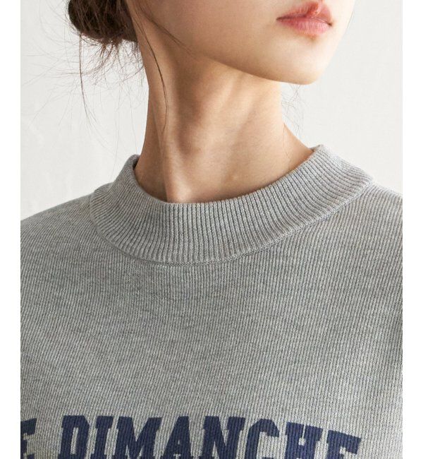 Lbc with Life「スウェットライクロゴニットプルオーバー」|カーディガン|