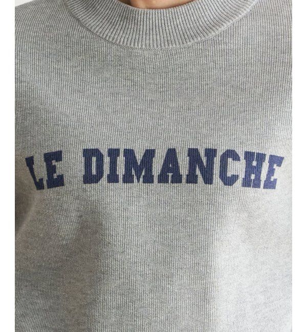 Lbc with Life「スウェットライクロゴニットプルオーバー」|カーディガン|