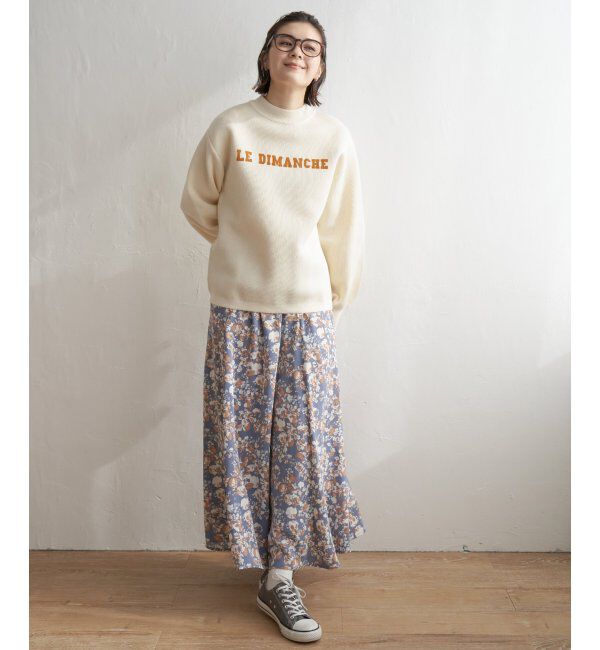 Lbc with Life「スウェットライクロゴニットプルオーバー」|カーディガン|