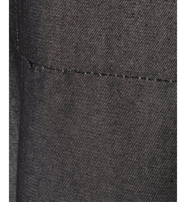 Lbc with Life「デニムライクタックフレアワンピース」|ワンピース|