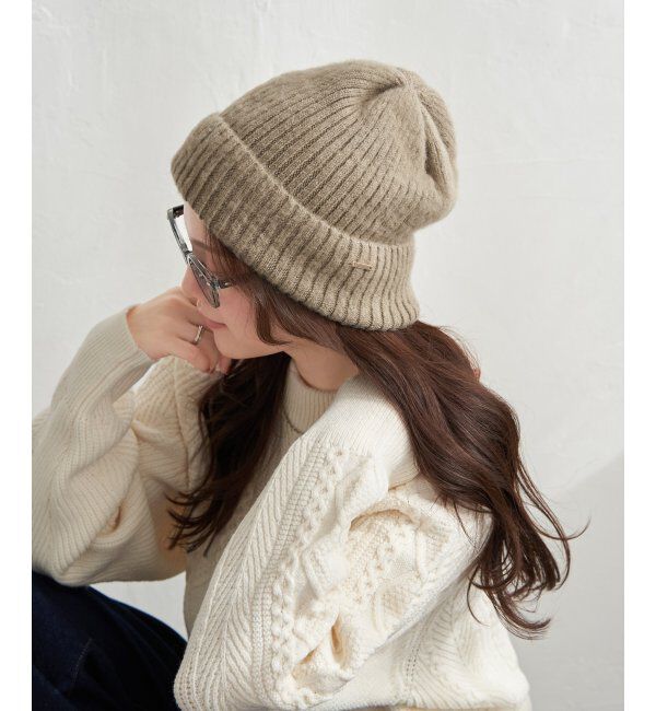 Lbc with Life「モヘアリブニットワッチキャップ」|その他|