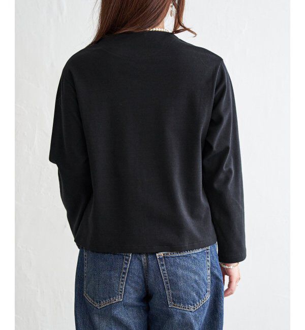 Lbc with Life「ポンチミニスナップボタンカーディガン」|カーディガン|