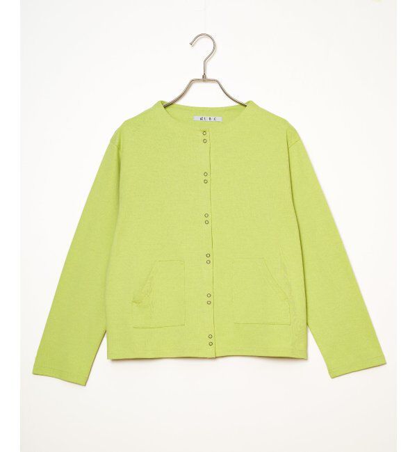 Lbc with Life「ポンチミニスナップボタンカーディガン」|カーディガン|