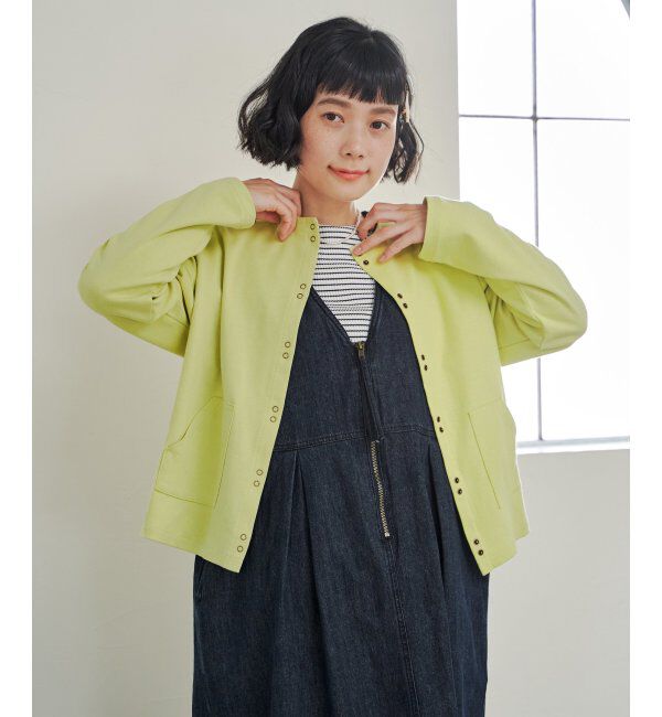Lbc with Life「ポンチミニスナップボタンカーディガン」|カーディガン|