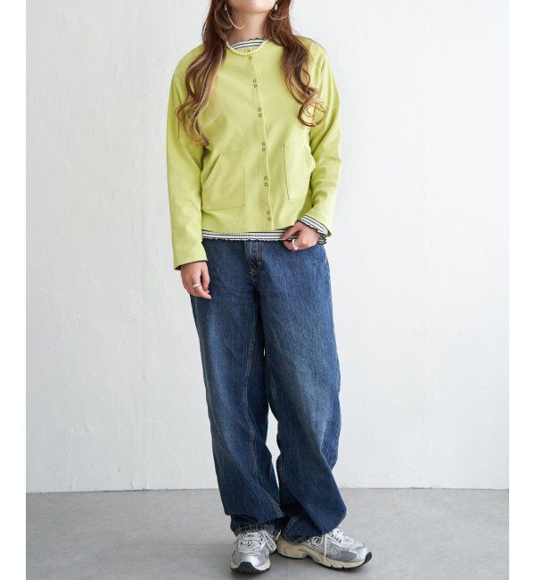 Lbc with Life「ポンチミニスナップボタンカーディガン」|カーディガン|