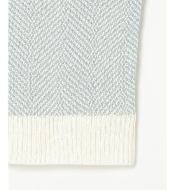 Lbc with Life「ヘリンボン柄ニットプルオーバー」|カーディガン|