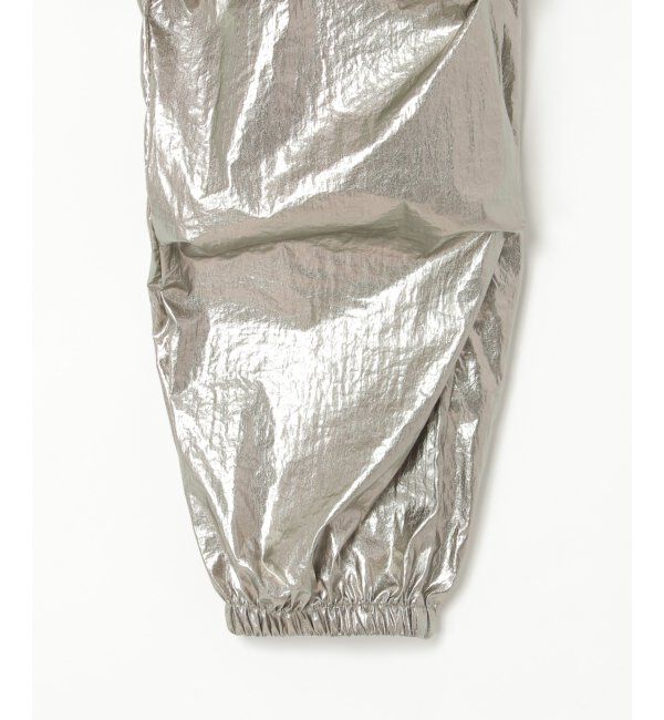 VENCE share style「メタリックパラシュートパンツ」|デニム|