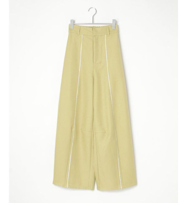 VENCE share style「ヘザーエステルツイルカーブパンツ」|デニム|